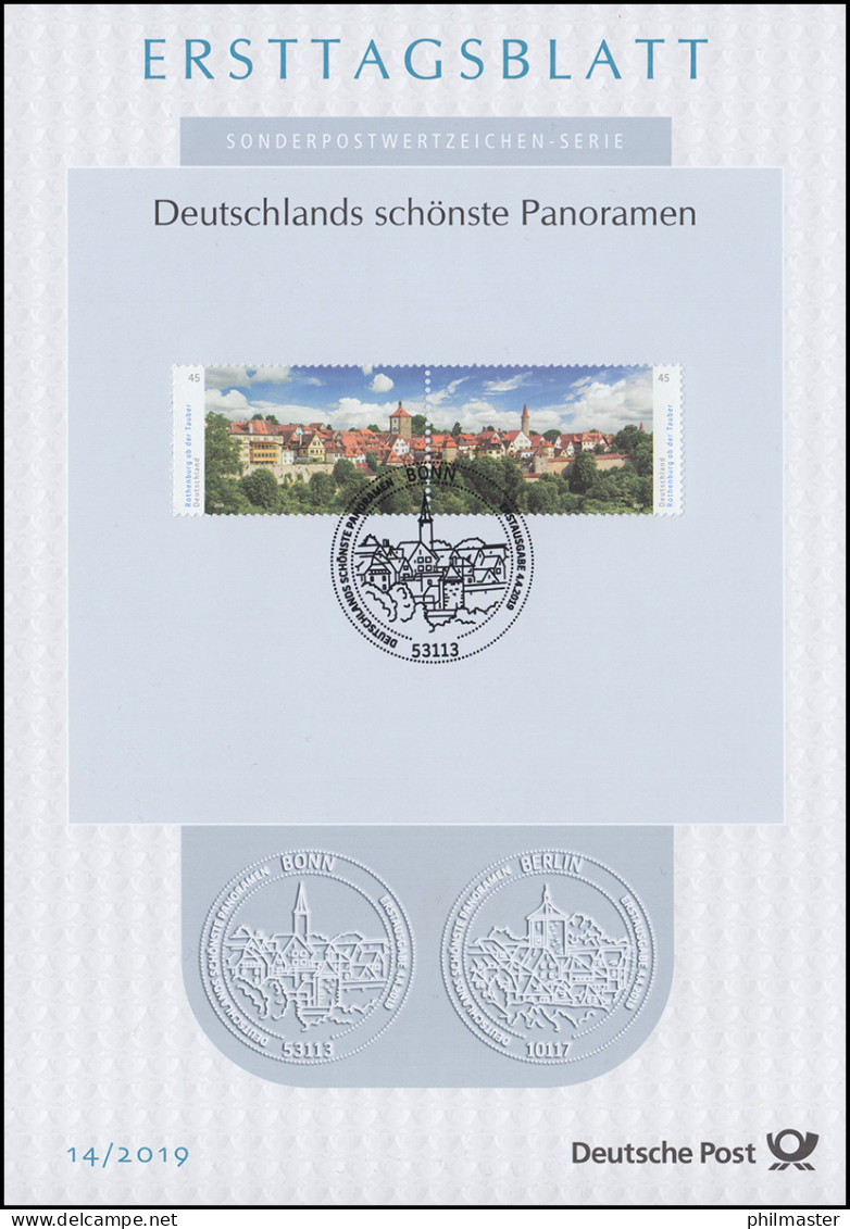 ETB 14/2019 Deutschlands Schönste Panoramen: Rothenburg Ob Der Tauber - 2011-…