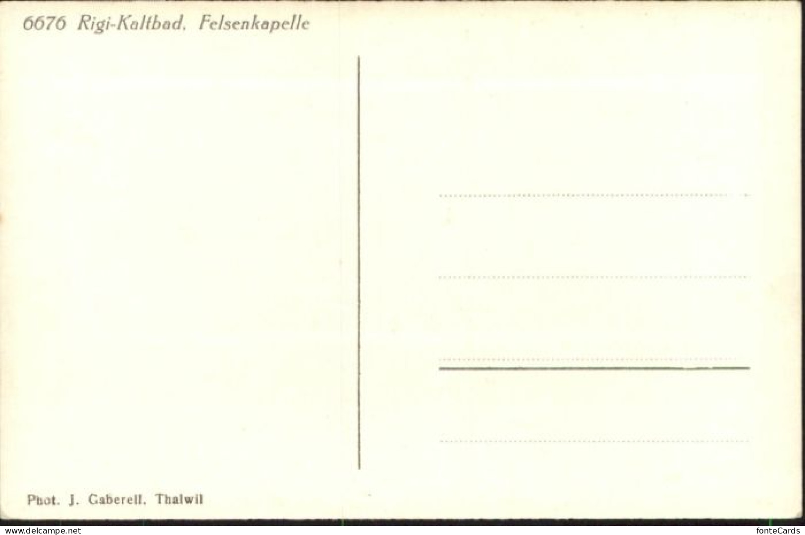 10875176 Rigi Kaltbad Rigi Kaltbad Felsen Kapelle * Rigi Kaltbad - Autres & Non Classés