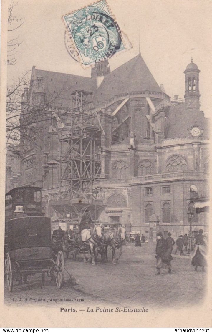 75-PARIS LA POINTE SAINTE EUSTACHE - Sonstige & Ohne Zuordnung