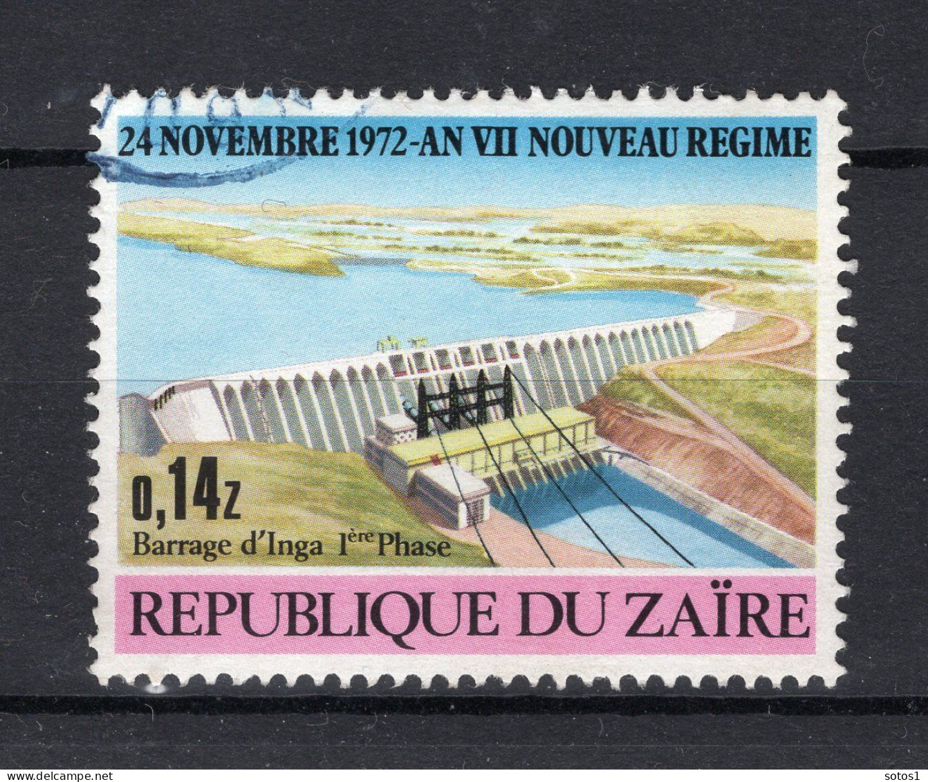 ZAIRE 824° Gestempeld 1973 - Used Stamps