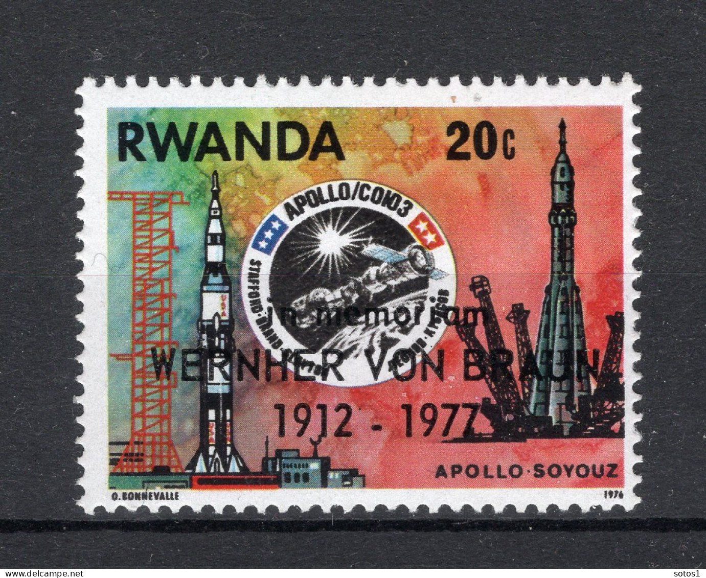 RWANDA 838 MNH 1977 - Ongebruikt