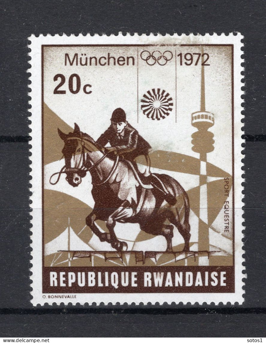 RWANDA 485 MNH 1972 - Unused Stamps