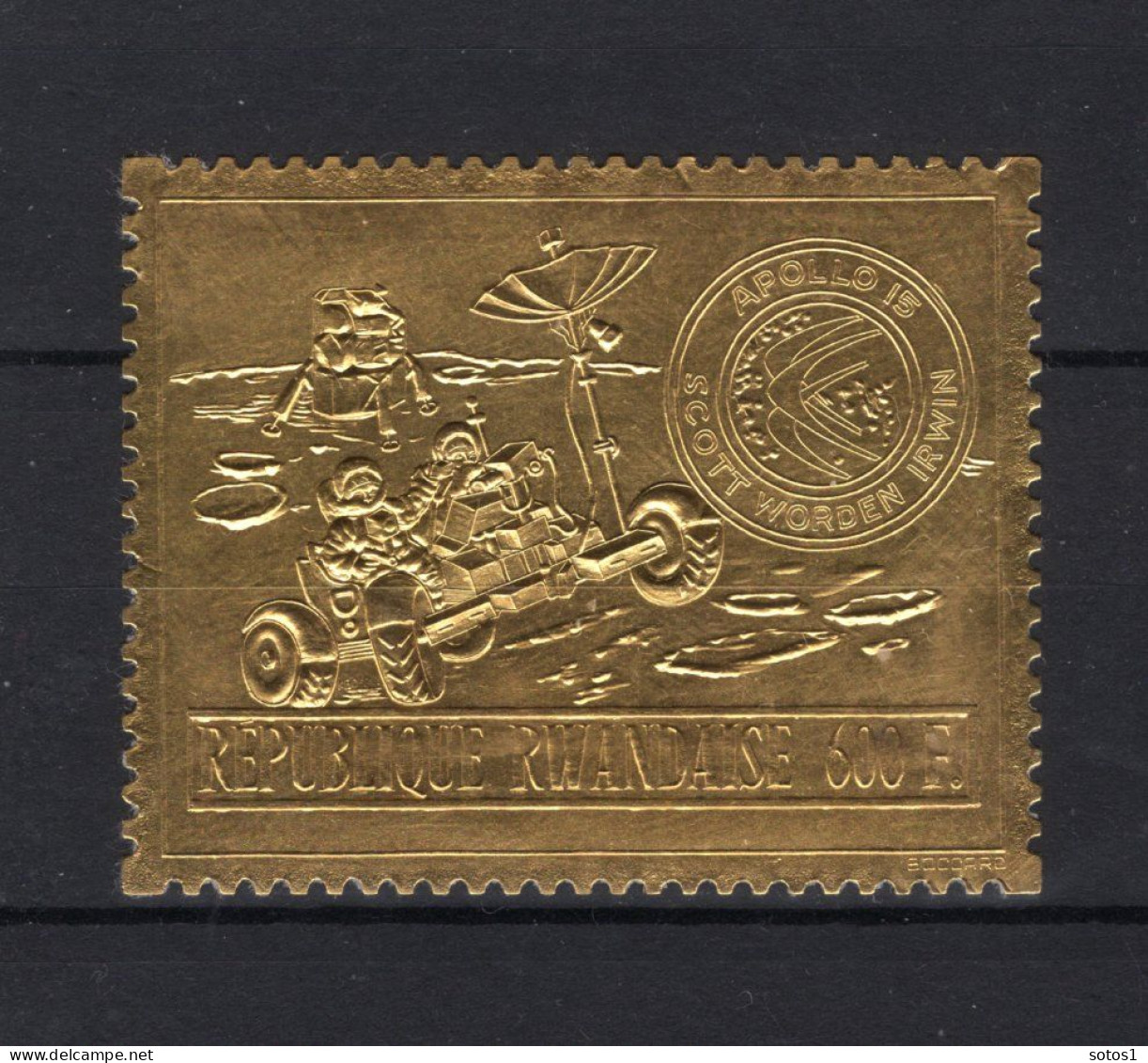 RWANDA 450A MNH 1972 - Unused Stamps