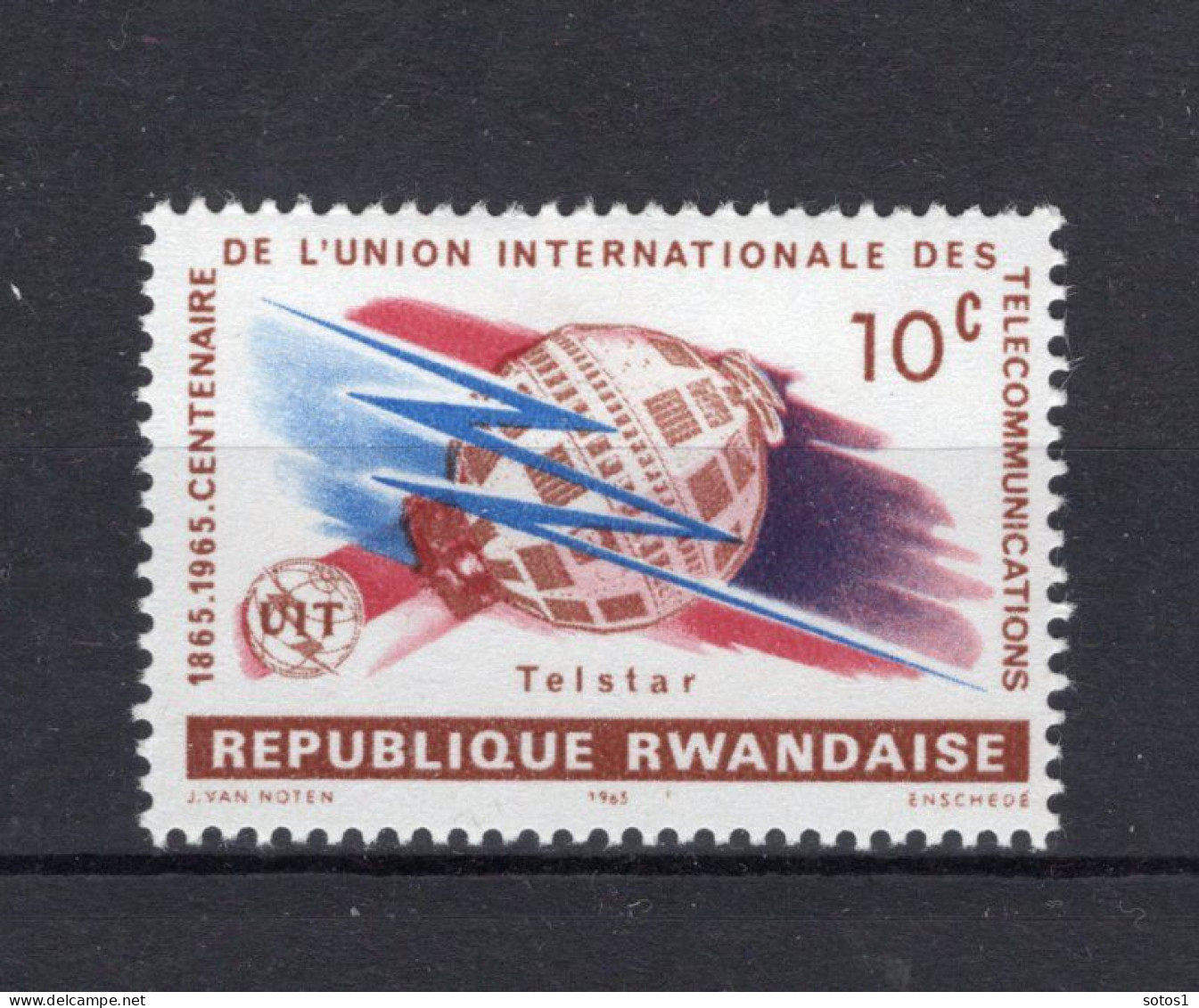 RWANDA 108 MH 1965 - Unused Stamps