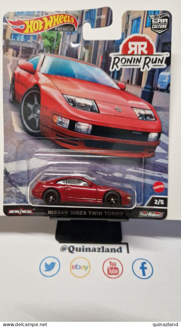 Hot Wheels Ronin Run Nissan 300zx Twin Turbo (NG77) - HotWheels