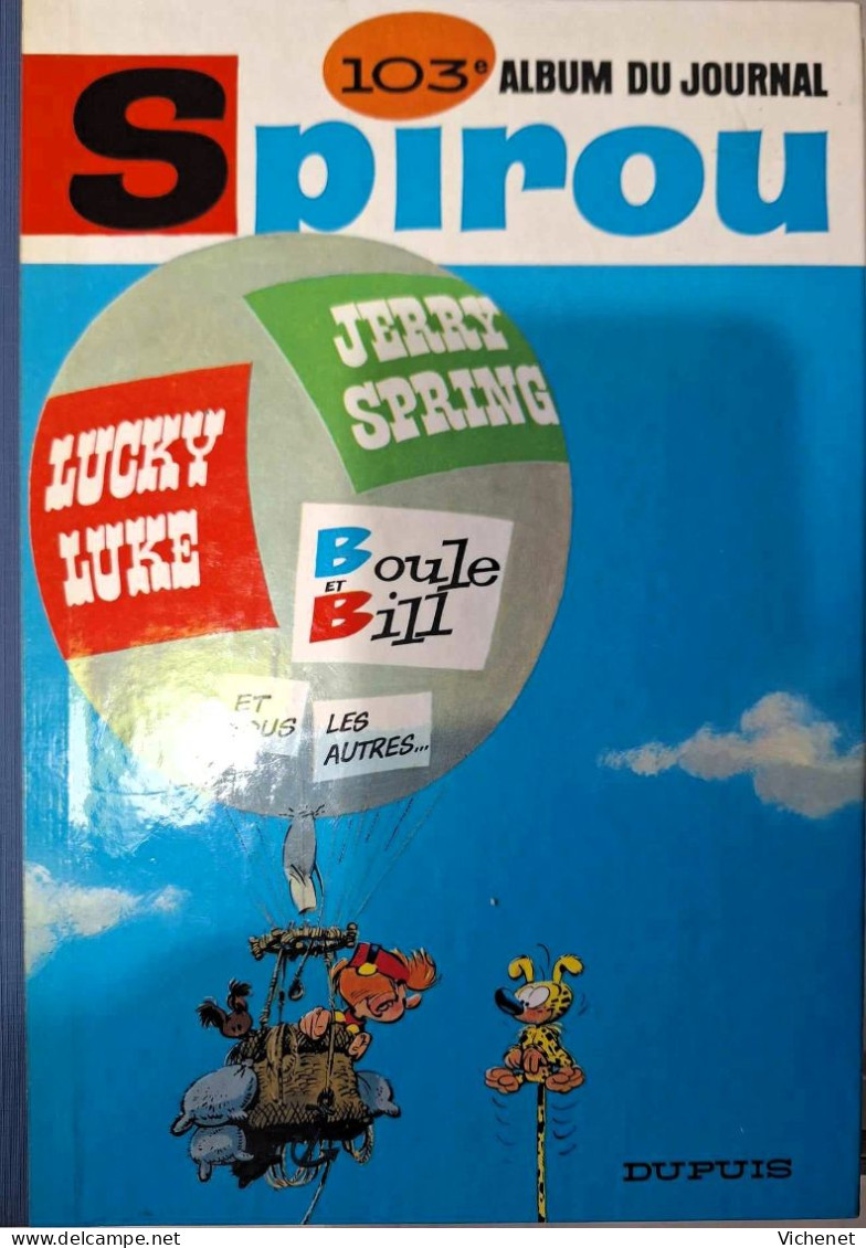 Spirou - Reliure Editeur - 103 - Spirou Magazine