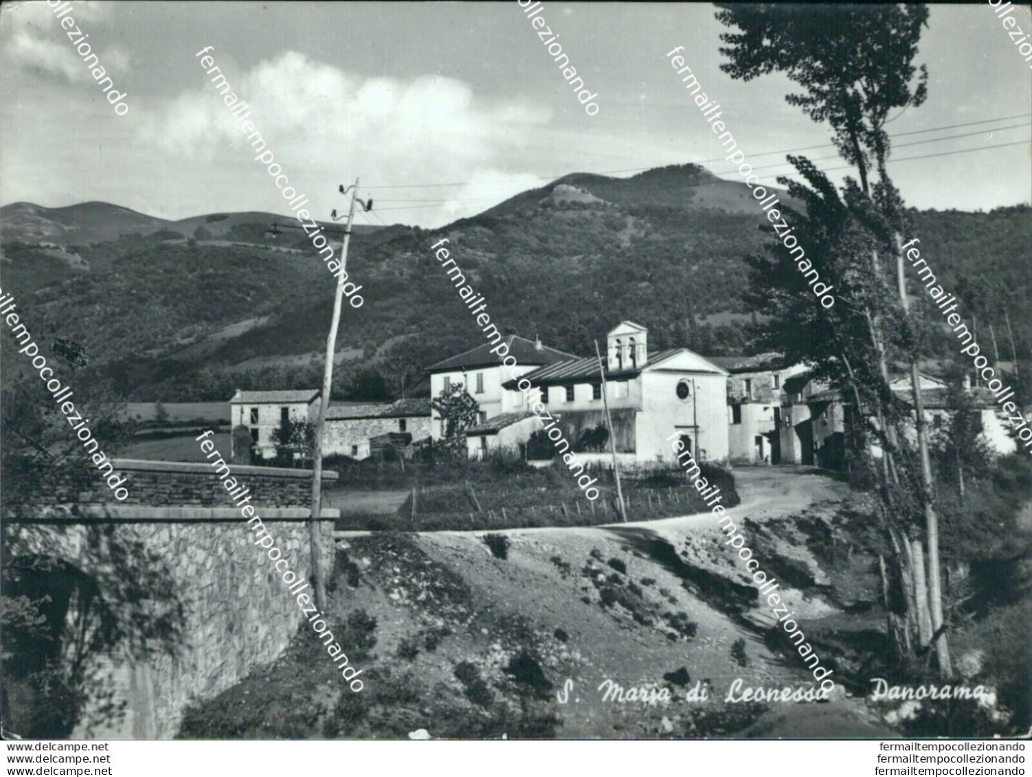 Bn137 Cartolina S.maria Di Leonessa Panorama Provincia Di Rieti - Rieti