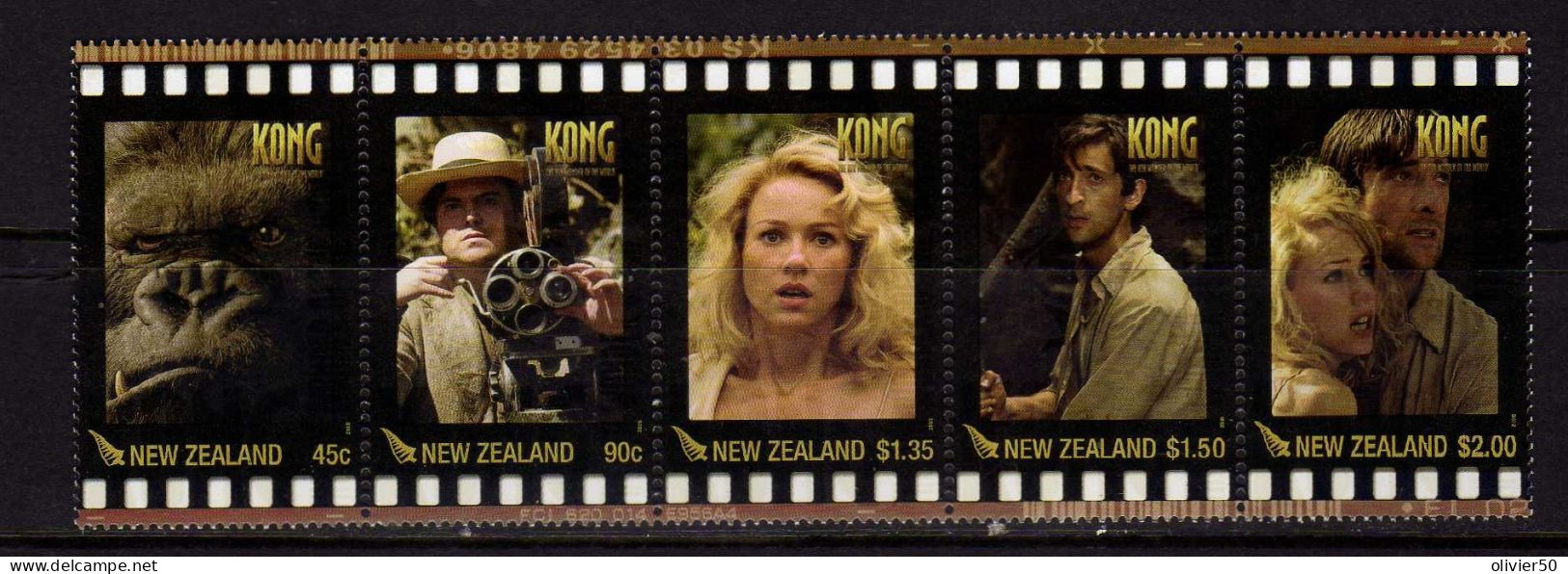 Nouvelle-Zelande -  - King-Kong - Film -  Cinema - - Neufs