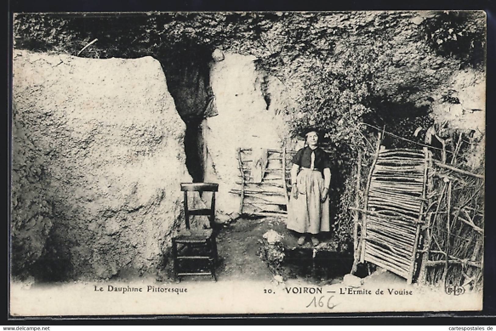 CPA Voiron, L`Ermite De Vouise  - Voiron