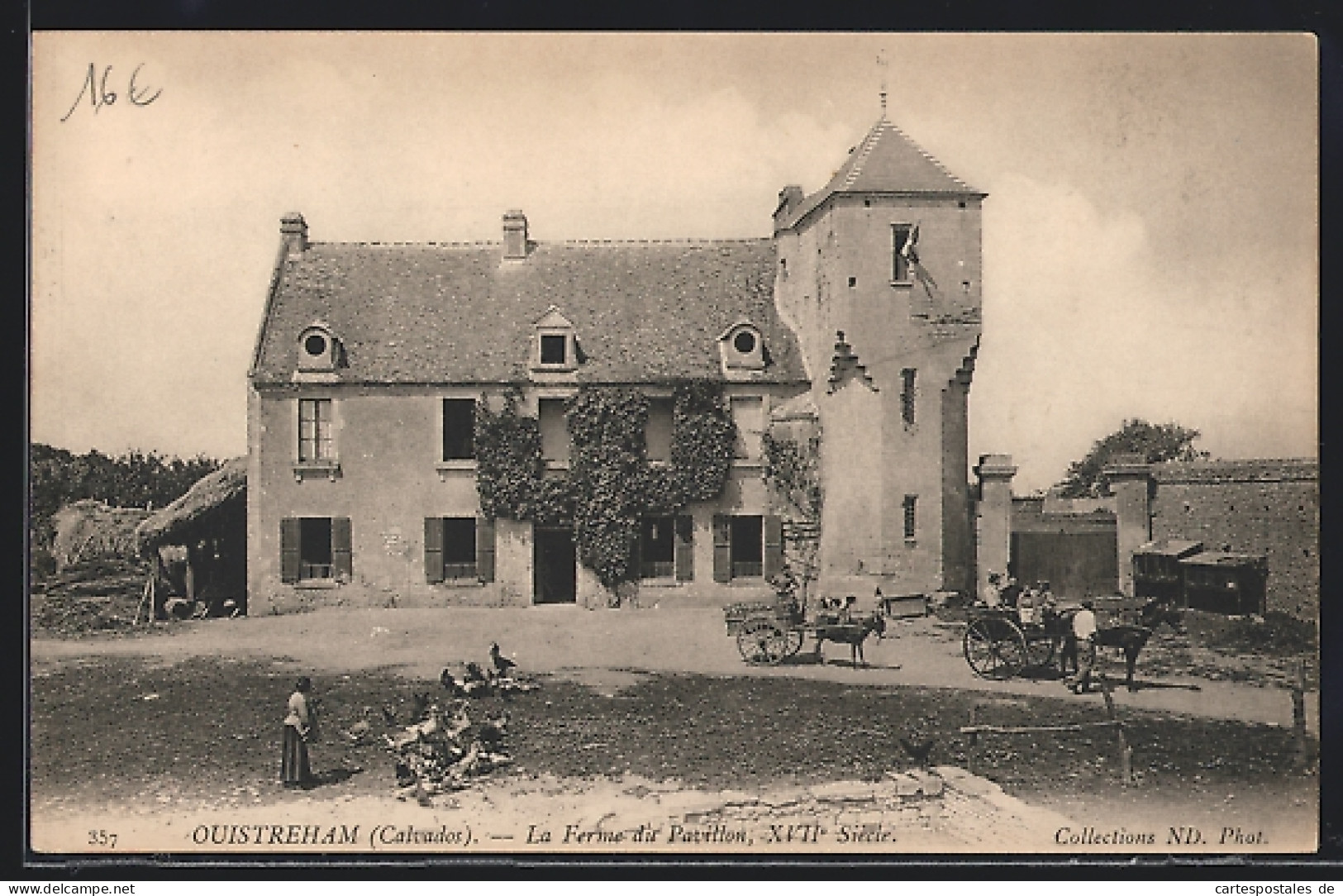 CPA Ouistreham, La Ferme Du Pavillon  - Ouistreham