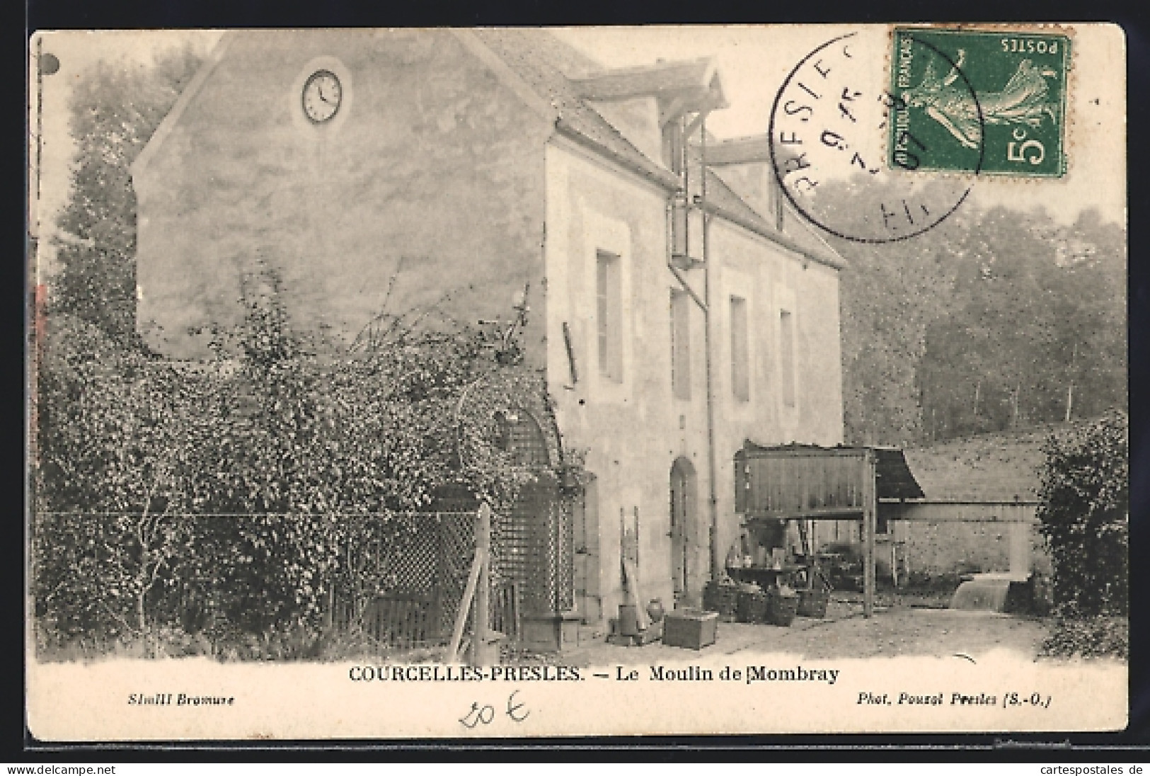 CPA Courcelles-Presles, Le Moulin De Mombray  - Presles