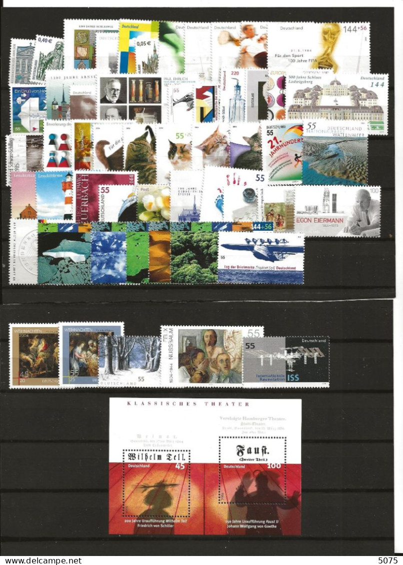 2004 Neufs ** - Unused Stamps