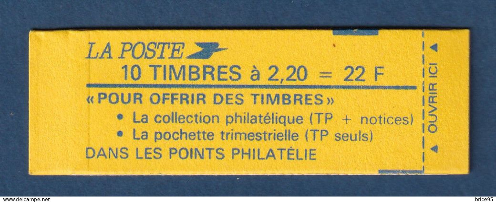 France - Carnet - YT N° 2376 C4 ** - Neuf Sans Charnière - 1985 - Modern : 1959-…