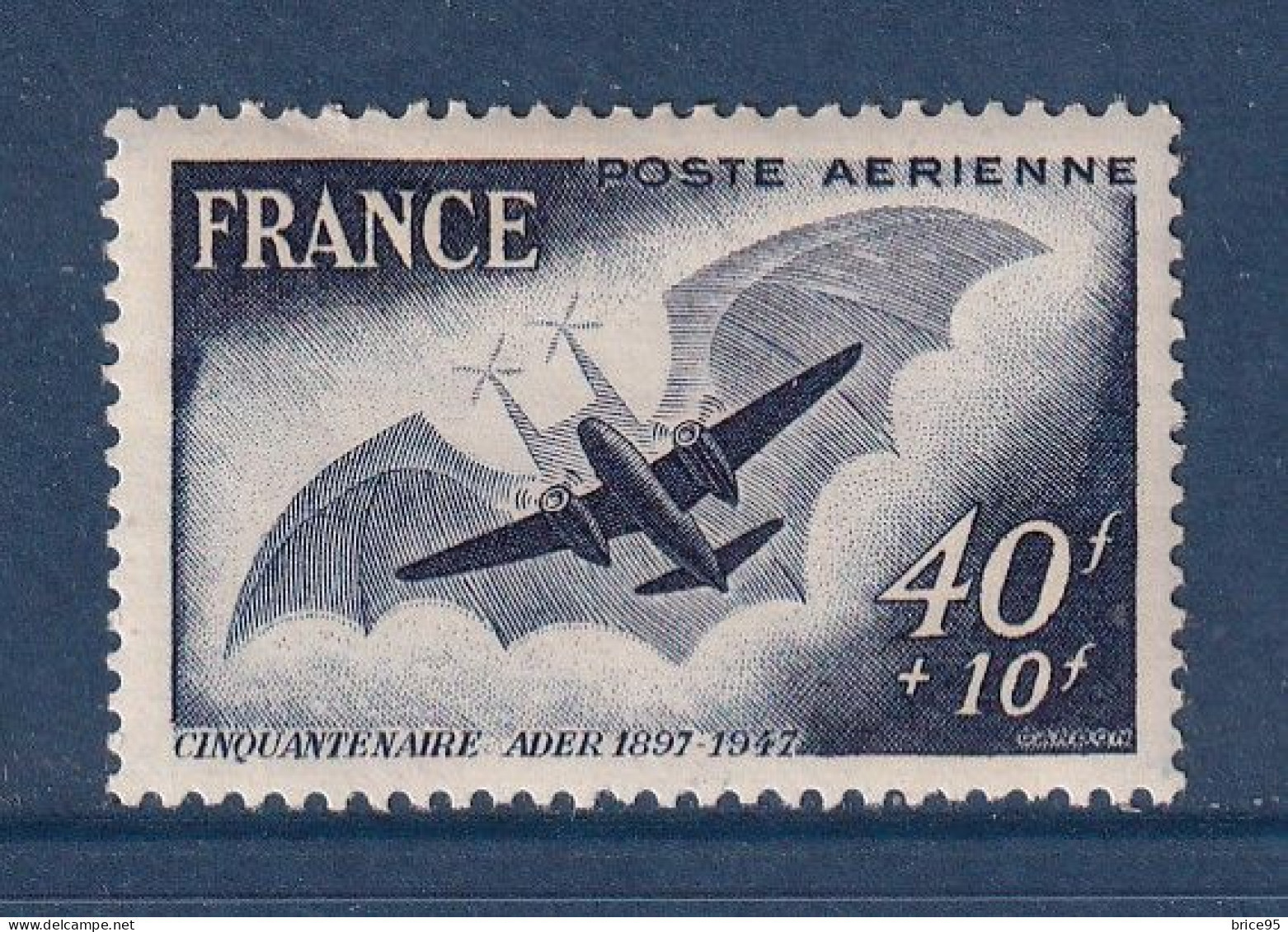 France - YT PA N° 23 ** - Neuf Sans Charnière - Poste Aérienne - 1948 - 1927-1959 Mint/hinged