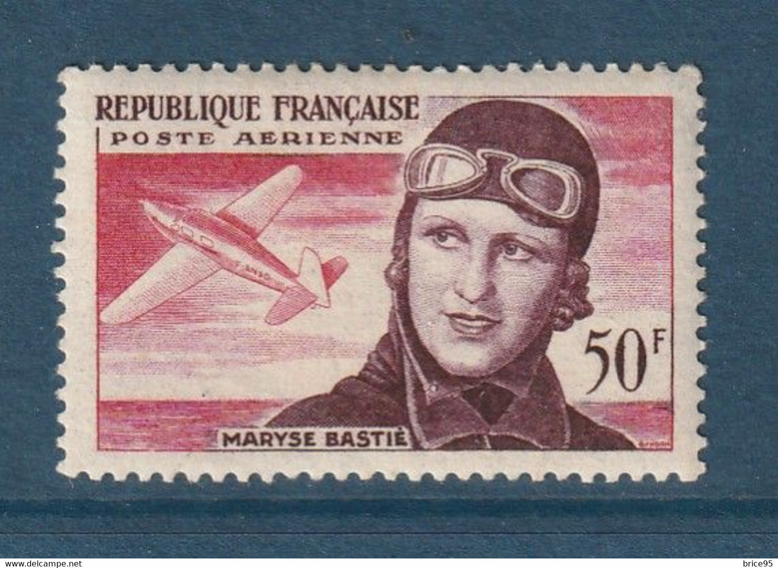 France - YT PA N° 34 ** - Neuf Sans Charnière - Poste Aérienne - 1955 - 1927-1959 Mint/hinged