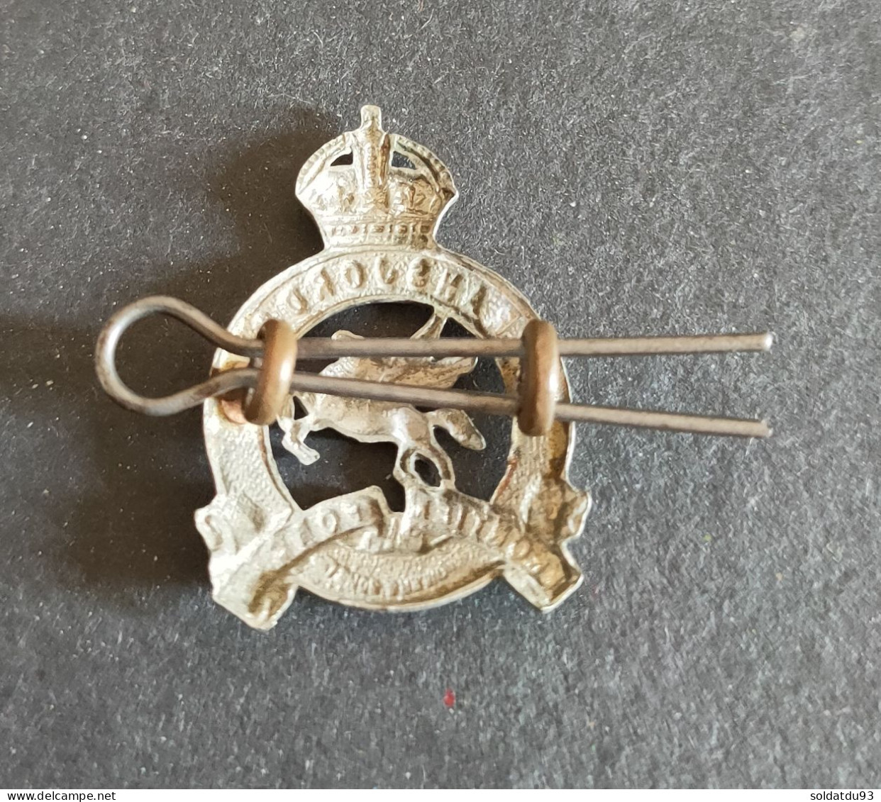 Insigne De Col Du Régiment Du Service Impérial De La Transjordan Frontier Force - 1939-45