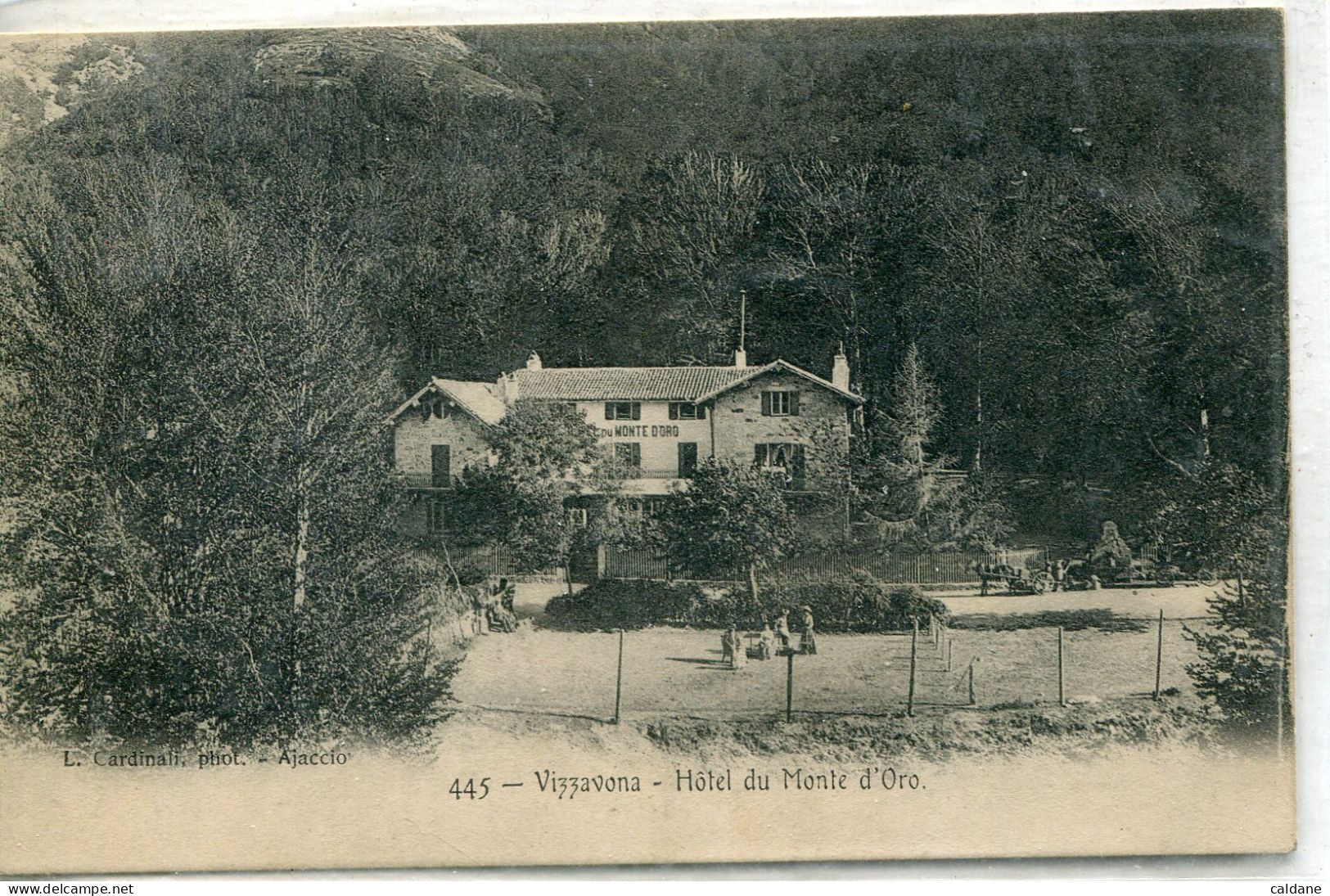 2B- CORSE -VIZZAVONA-    Hotel Du Monte D'Oro - Alberghi & Ristoranti