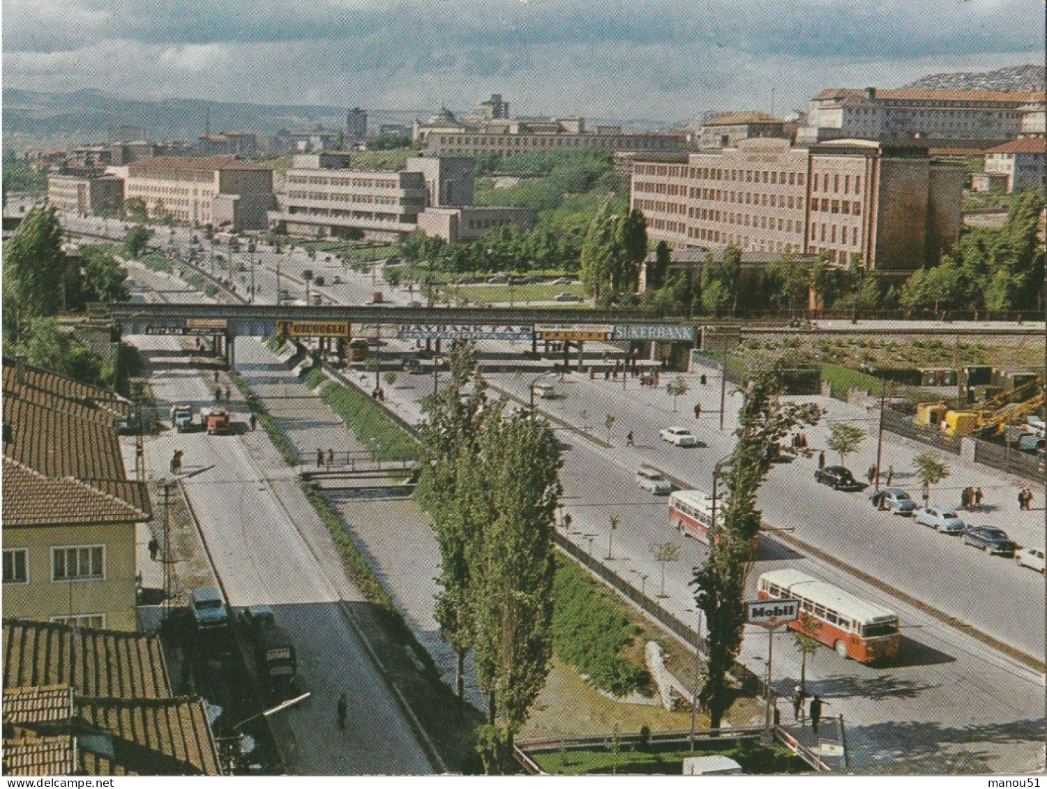 Turquie - ANKARA - CPSM : Boulevard D'Atatürk - Turkey
