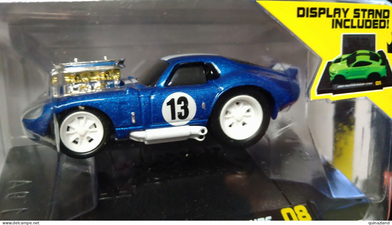 Maisto Muscle Machines 1965 Shelby Daytona Coupe #13 Series 2, Blue (NG17) - Maisto