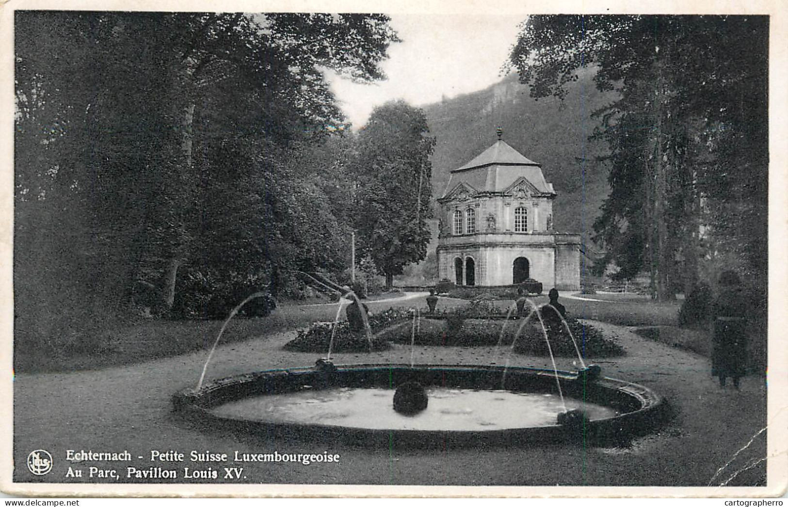 Postcard Luxembourg Echternach Park - Echternach