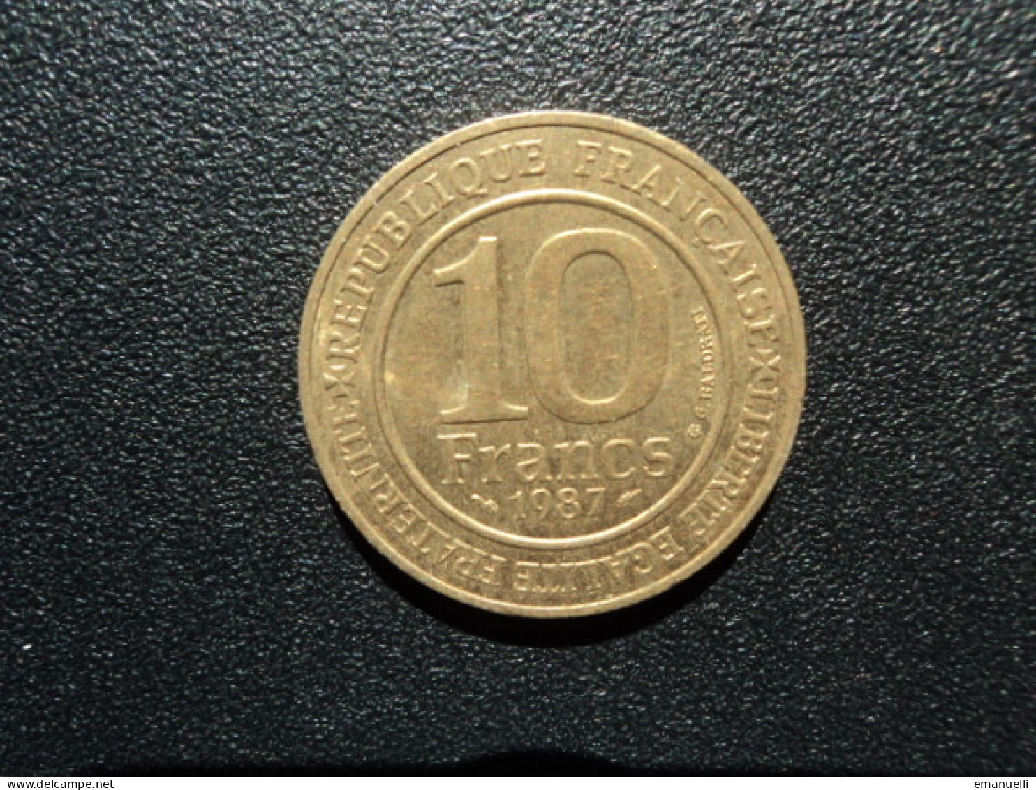 FRANCE : 10 FRANCS   1987 *   F.371 / G.820 / KM 961d     SUP+ - Gedenkmünzen