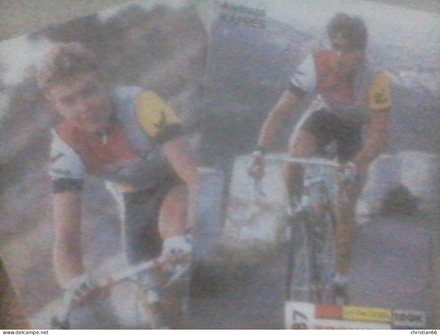 CYCLISME  - WIELRENNEN- CICLISMO : 2 CARTES ANDREAS KAPPES + JAANUS KUUM 1987 - Radsport