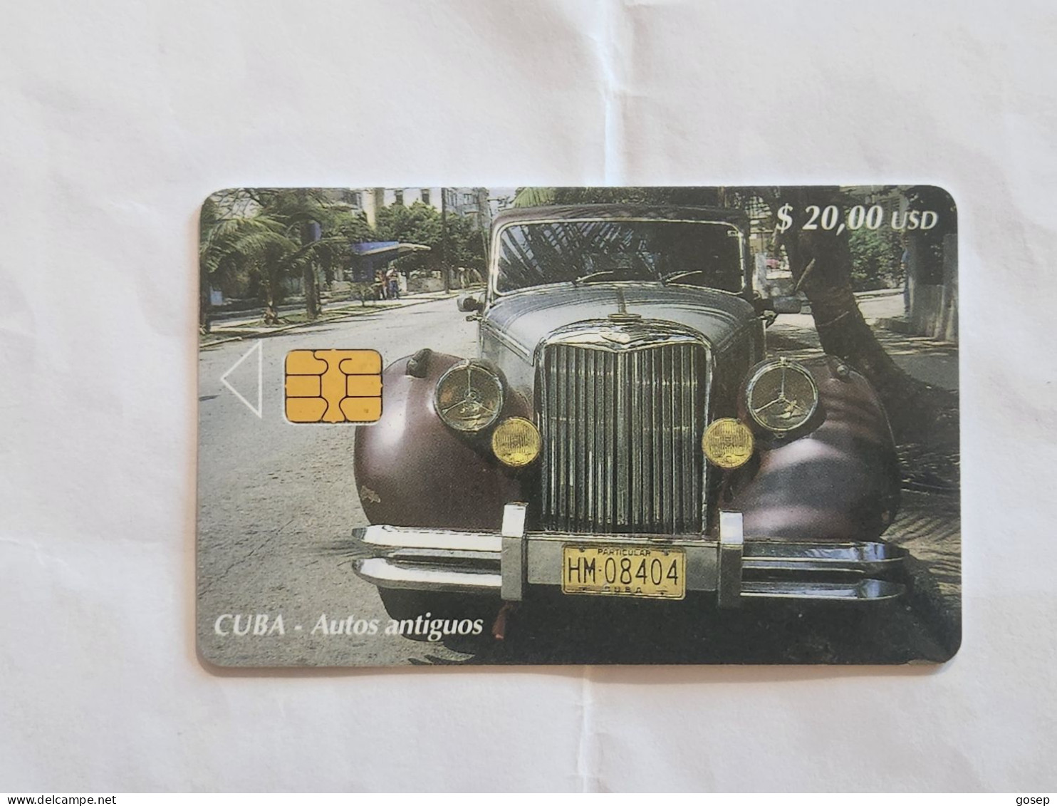 CUBA-(CU-ETE-0166)-Autos Antiguos-(93)-($30.00)-(0005683927)-used Card+1card Prepiad Free - Kuba
