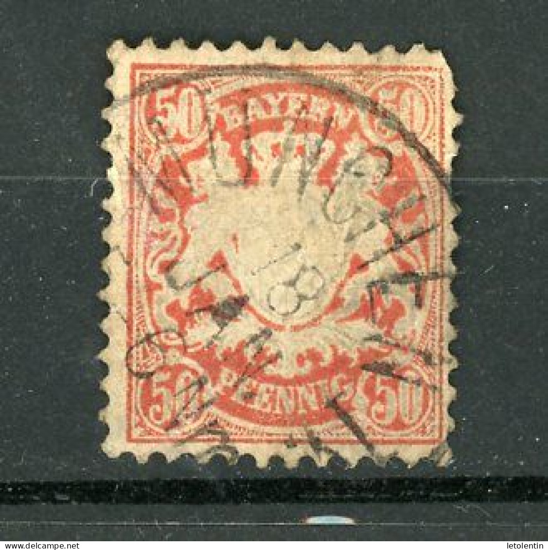 ALLEMAGNE - BAVIERE  N° Yvert 44 Obli. - Used