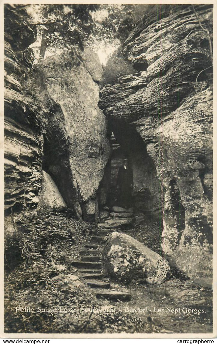 Postcard Luxembourg Berdorf Seven Gorges - Berdorf