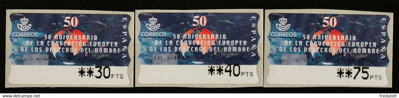 ESPAGNE - Timbres De Distributeurs : ATM/Frama - N°42 ** (2000) - Automaatzegels [ATM]