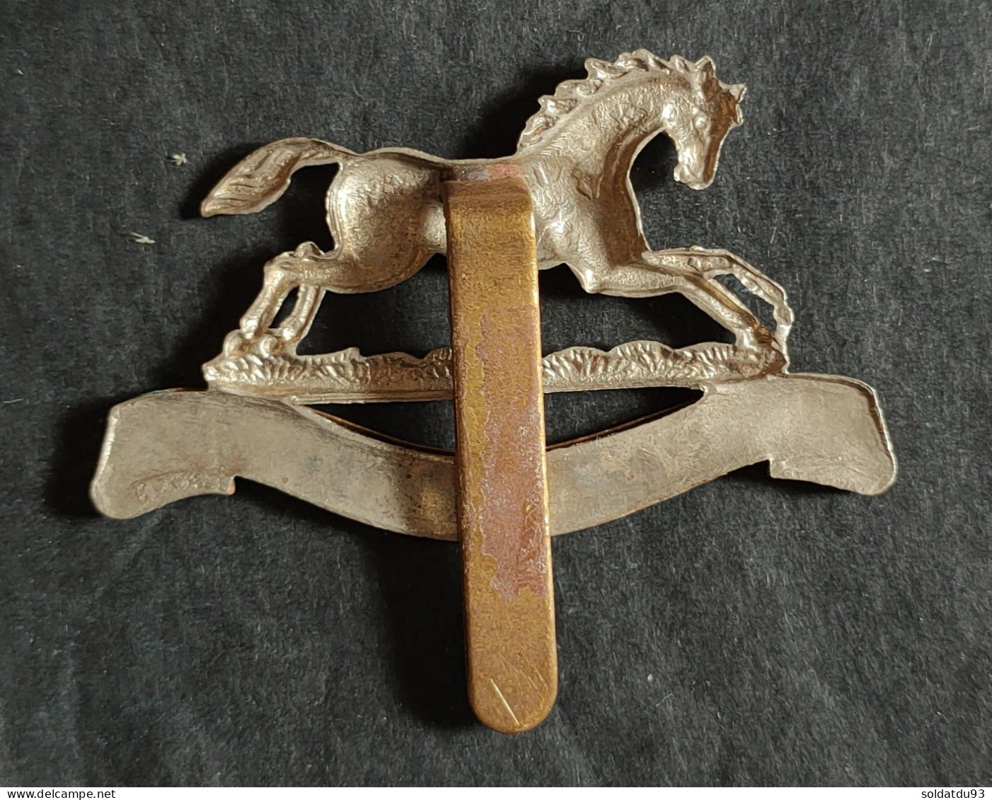 Insigne De Casquette Du 3e Kings Own Hussars - 1914-18