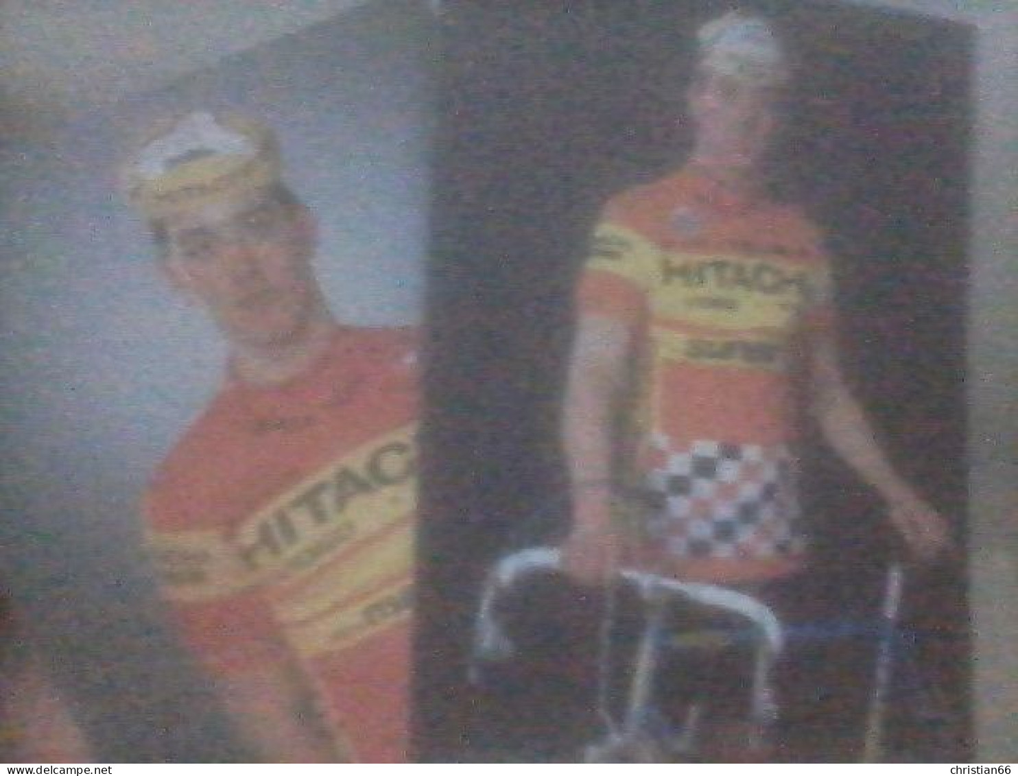 CYCLISME  - WIELRENNEN- CICLISMO : 2 CARTES JOS HAEX SIGNEE 1985 + 1986 - Cyclisme