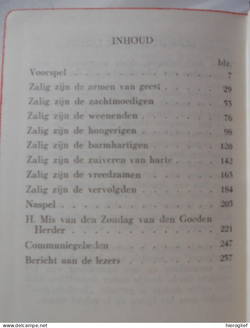 Gesprekken Met Christus - II - De Berg Van Vuur - Over De Practijk Vh Christelijk Leven 1946 Het Spectrum / 8 Zaligheden - Godsdienst & Esoterisme