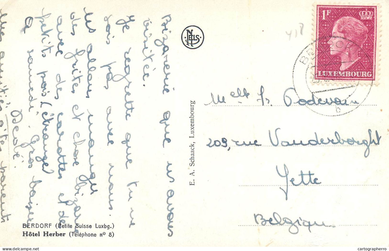 Postcard Luxembourg Hohllay - Other & Unclassified