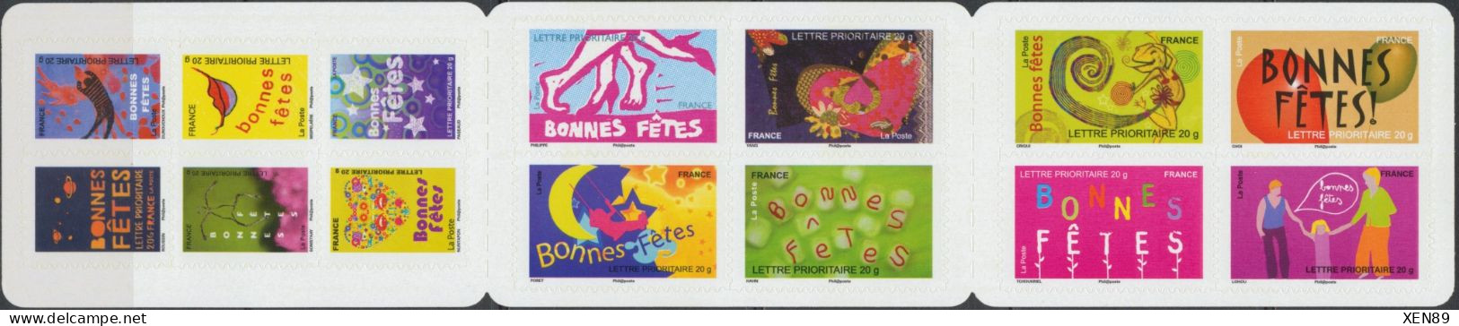 2008 - BC 239 Neuf ** - "Bonnes Fêtes" - Unused Stamps