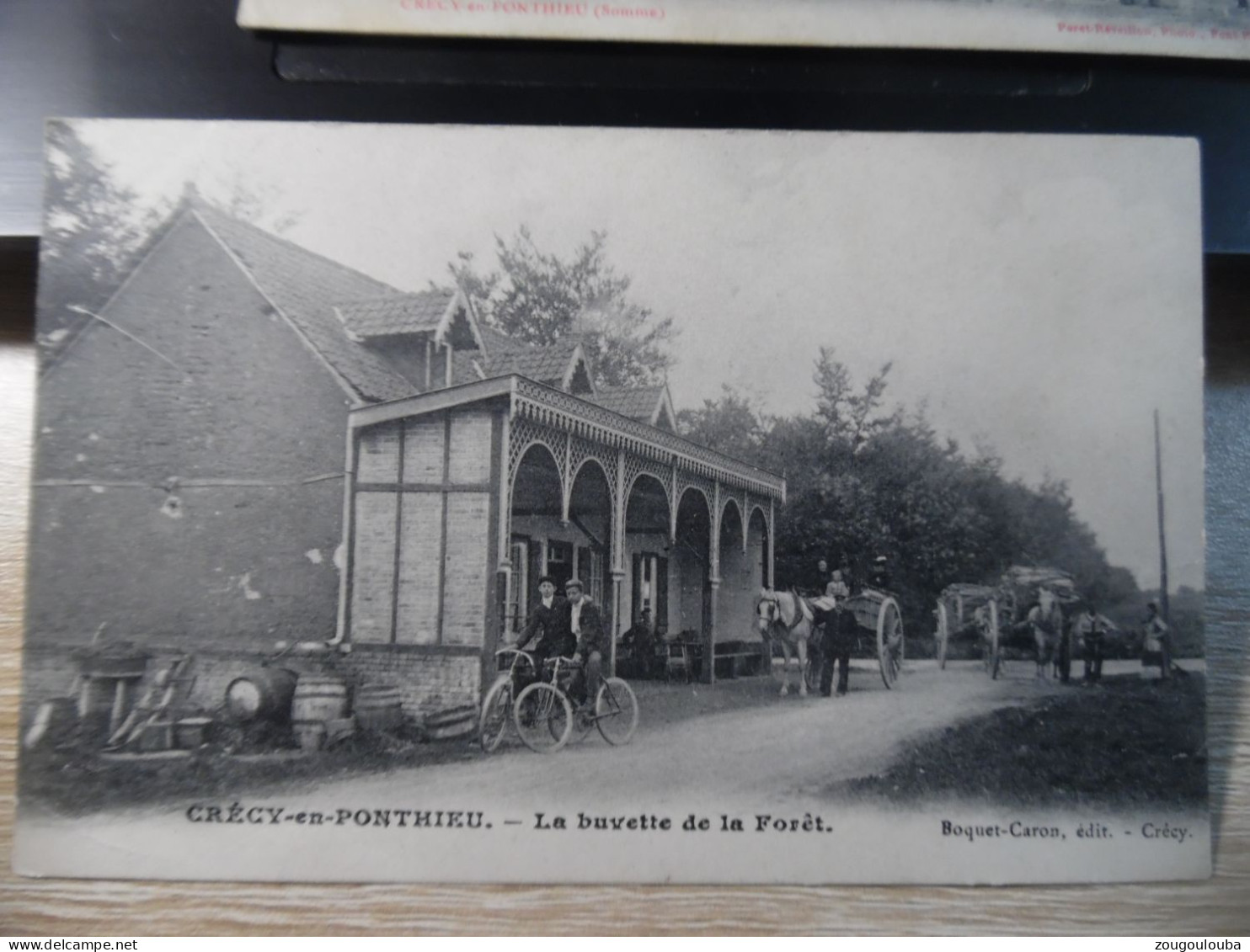 CRECY En PONTHIEU Buvette De La Foret - Crecy En Ponthieu