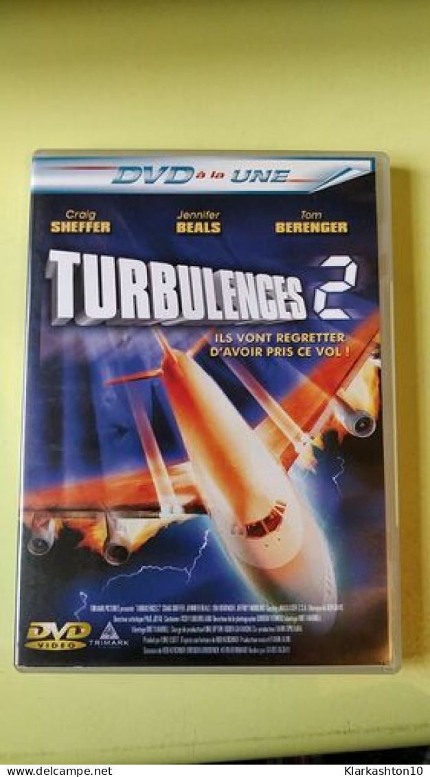 DVD- Turbulences 2 (Craig Sheffer Jennifer Beals Tom Berenger) - Autres & Non Classés