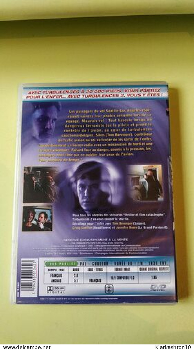 DVD- Turbulences 2 (Craig Sheffer Jennifer Beals Tom Berenger) - Autres & Non Classés