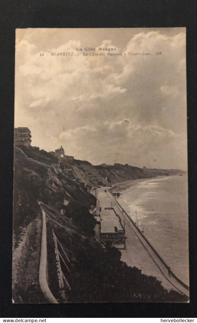 Biarritz - La Côte Des Basques - 64 - Biarritz