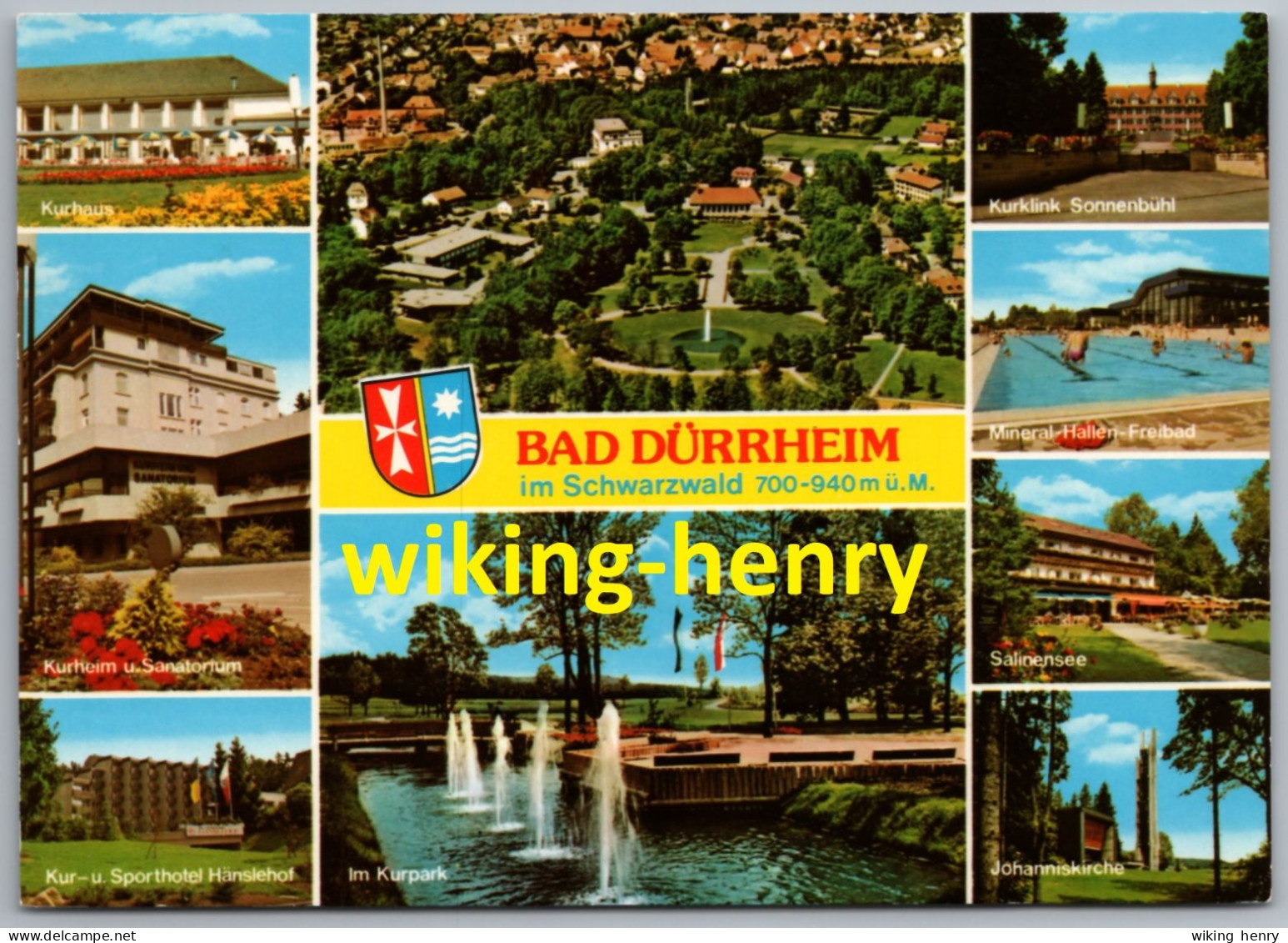 Bad Dürrheim - Mehrbildkarte - Bad Duerrheim