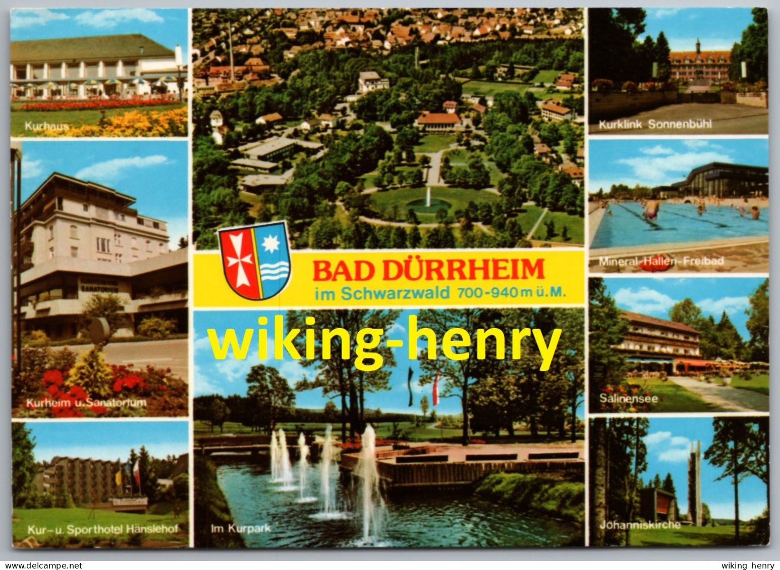 Bad Dürrheim - Mehrbildkarte - Bad Dürrheim