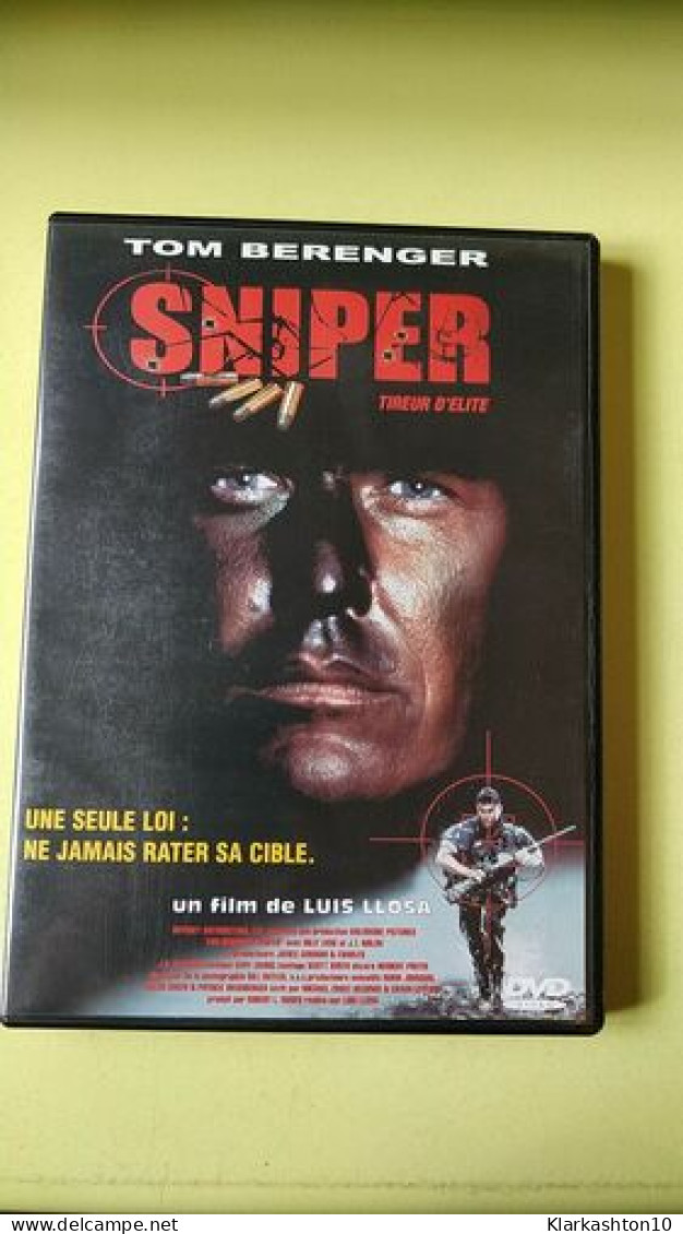 DVD - Sniper (Tom Berenger) - Other & Unclassified