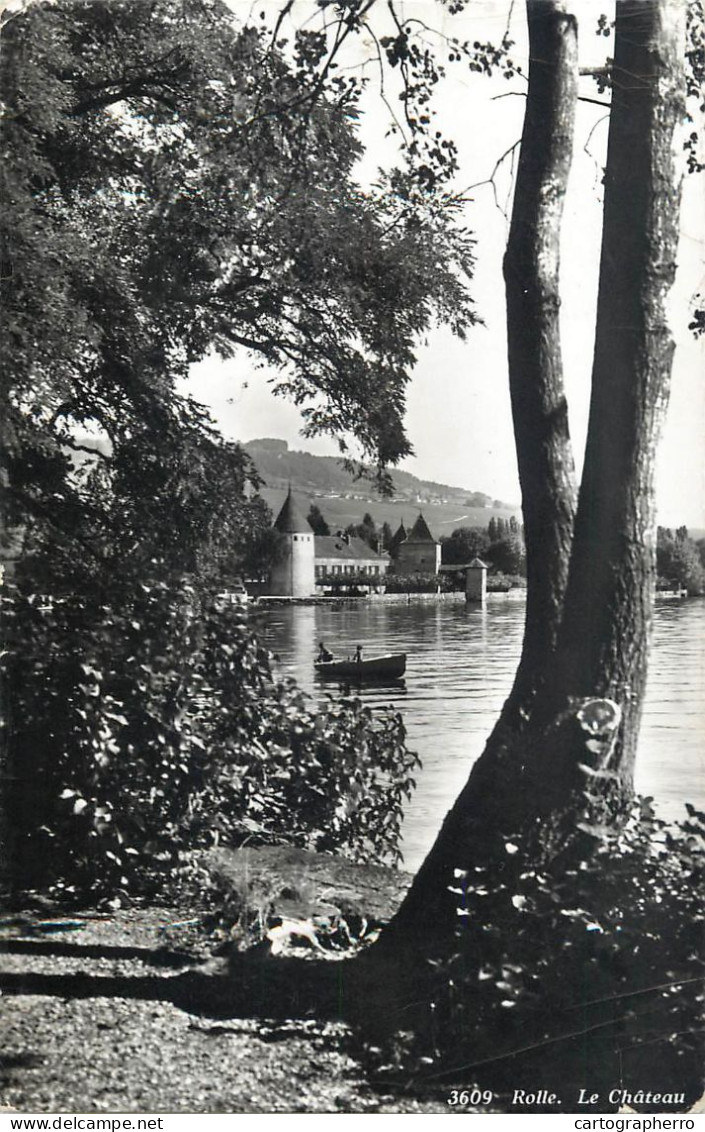 Postcard Switzerland Rolle Castle - Other & Unclassified