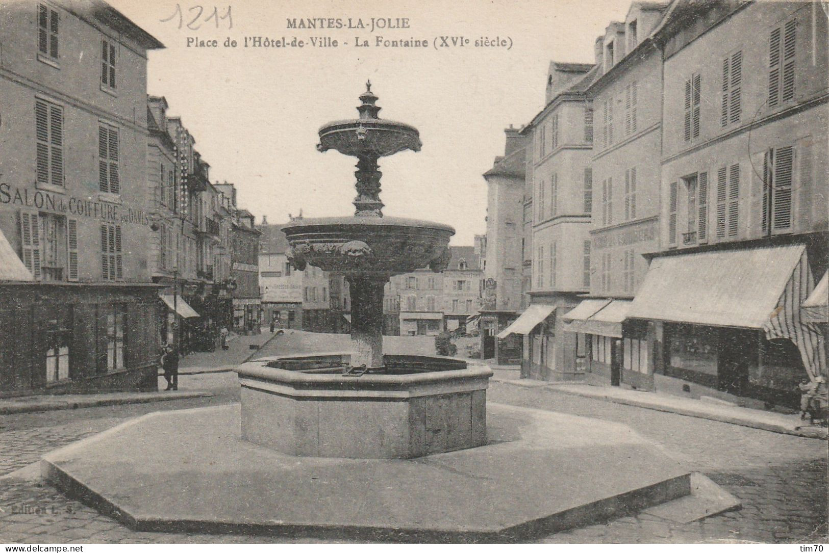 CT  78  MANTES  LA  JOLIE  HÔTEL  DE VILLE - Mantes La Jolie