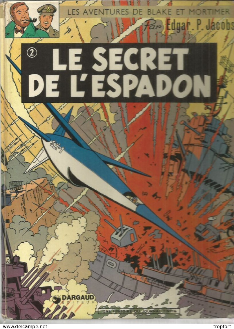 LOTS 3  BD  Secret Espadon Tintin /  La Marque Jaune  / BLACK ET MORTIMER Secret De L'espadon - Wholesale, Bulk Lots
