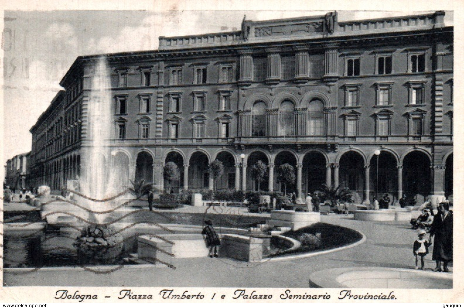 CPA - BOLOGNA - Piazza Umberto E Palazzo Seminario Provinciale - Edition Beretta E Giacomoni - Bologna