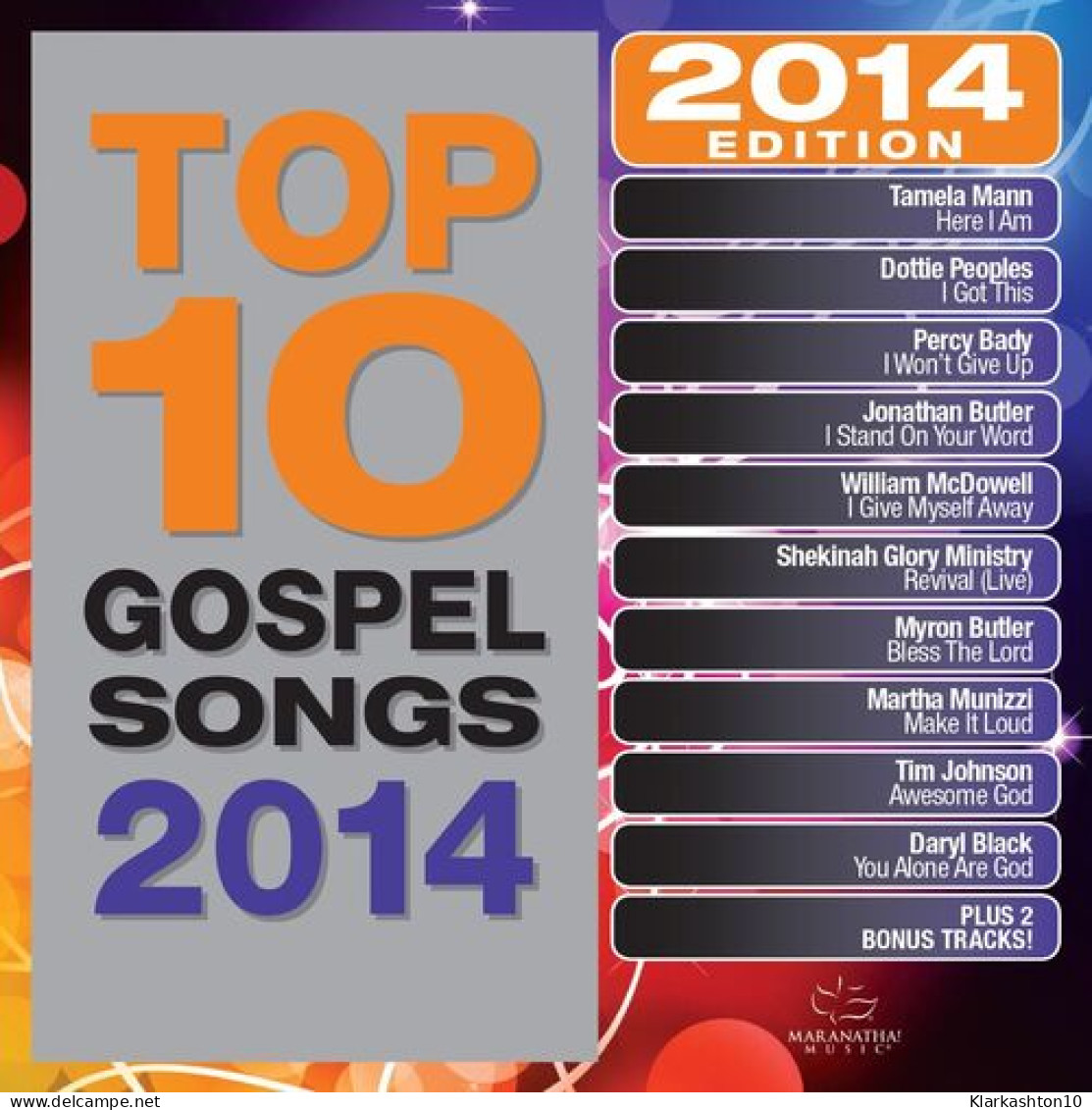 Top 10 Gospel Songs 2014 - Autres & Non Classés