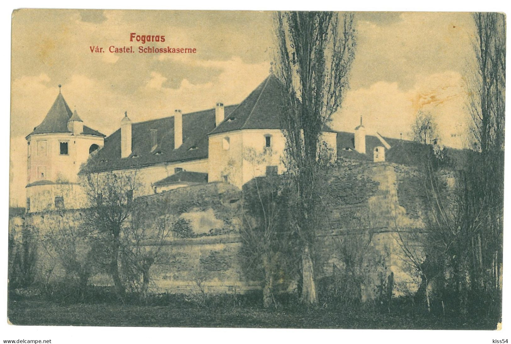 RO 86 - 24383 FAGARAS, Brasov, Castelul, Romania - Old Postcard - Unused - Roemenië