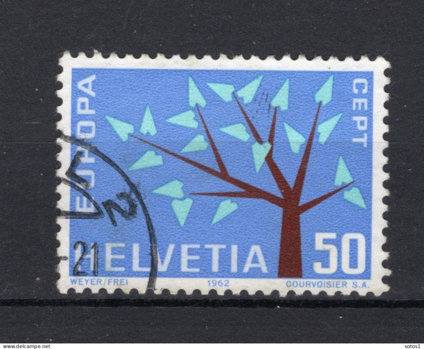(B) Zwitserland CEPT 757° Gestempeld 1962 - 1962