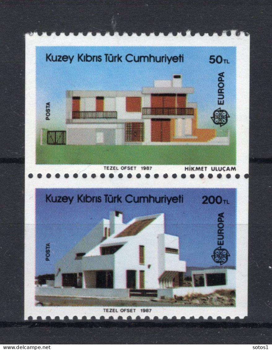 (B) Turks Cyprus CEPT 205C/206C MNH 1987 - 1987